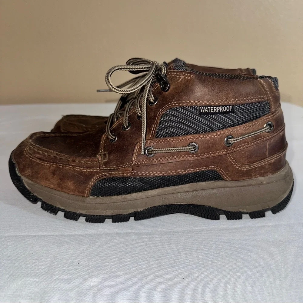 Sperry Top Sider Rugged Waterproof Brown Men's Boots Size 8.5.‎